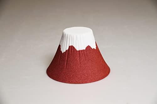 Mt. Fuji Ceramic Coffee Filter - Made in Japan - Reusable Dripper - Red by IPPINKA - Image 3