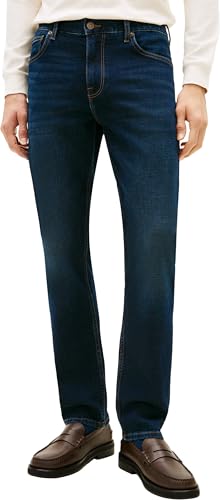 Tommy Hilfiger Herren Jeans Hose Denton Jasper Straight Fit Blau (Jasper Indigo) 38W/34L