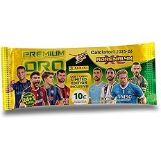 Calciatori Adrenalyn XL™ 2025-26 - Bustina Premium ORO Panini BLISTERATA