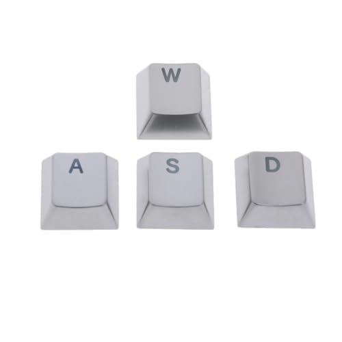 Teclas metálicas de aleación WASD y flechas direccionales para teclados mecánicos.