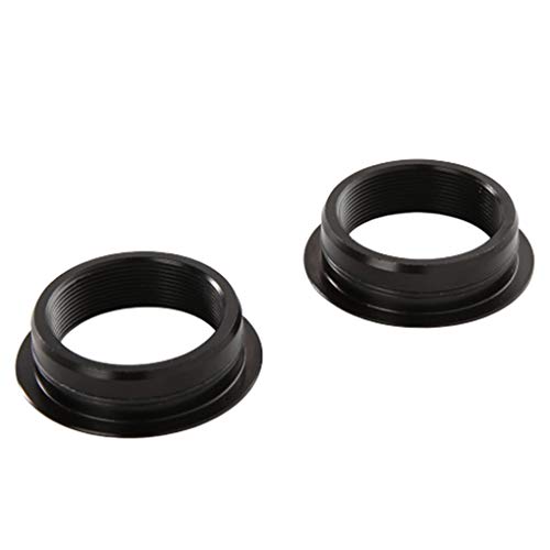 Hotaluyt 1 Paar Rennrad Innenlager Adapter Ring BB30 zu BSA30 Drücken Sie, um Threaded Converter Fahrradzubehör