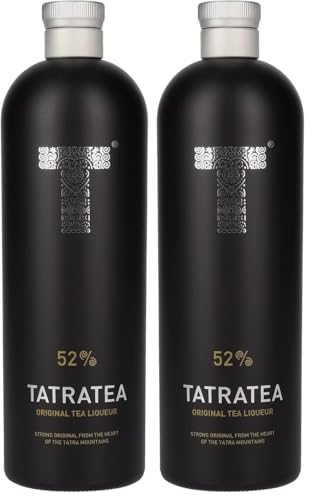 TATRATEA Original Tea Liqueur 52% Vol. 0,7l (Packung mit 2)