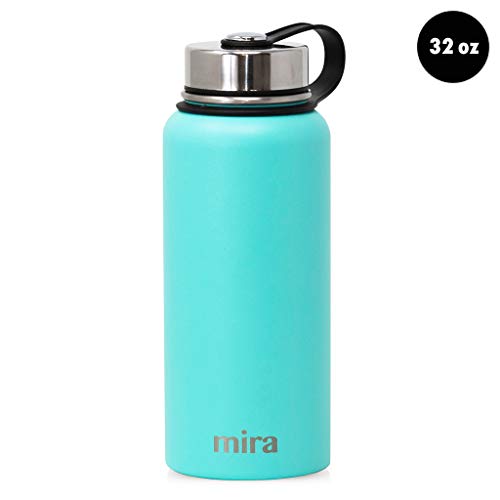 MIRA 32 Oz Stainless Steel Vacuum Insulated Wide Mouth Water Bottle -...