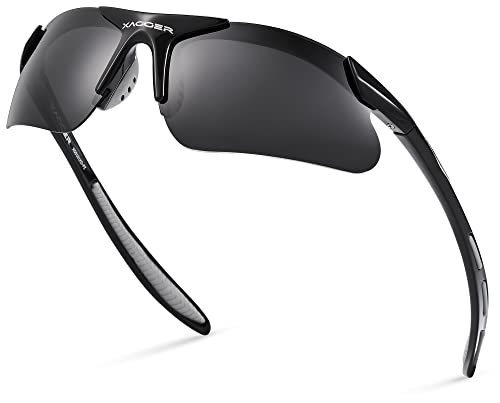 Xagger Youth Polarized Sports Sunglasses For Boys Girls Age 8-14 Kids Teens Lightweight Baseball Softball Cycling Running Glasses #TOP1