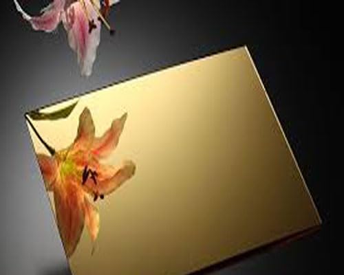 1/8" Golden Mirror Acrylic Sheet (Plexiglass Size:48" x 96")