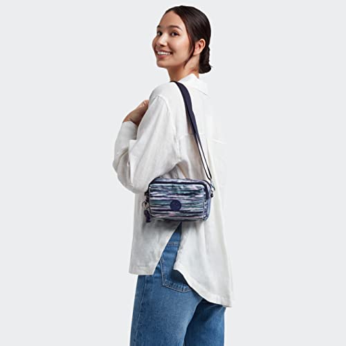 Image of Kipling Women's Abanu Medium Crossbody Bag, Lightweight, Adjustable Nylon Waist Pack with Multi-Compartment Zip Pockets