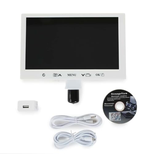 Image of AmScope - 9 inch Screen with Built-in Camera for Microscopes - HDC109-23