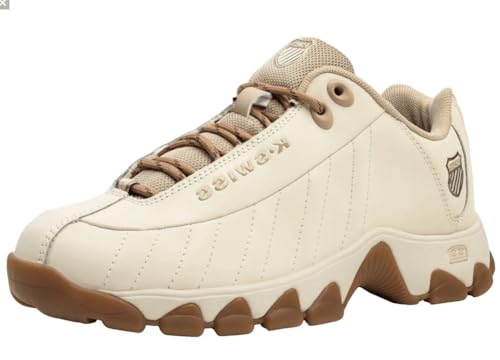 Image of K-Swiss Women's ST329 CMF Sneaker, Wide Tennis Walking Leather Shoes