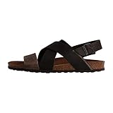  INTERBIOS 9538 - Sandalia Piel Taupe/Marron para Hombre Color: Taupe Talla: 42