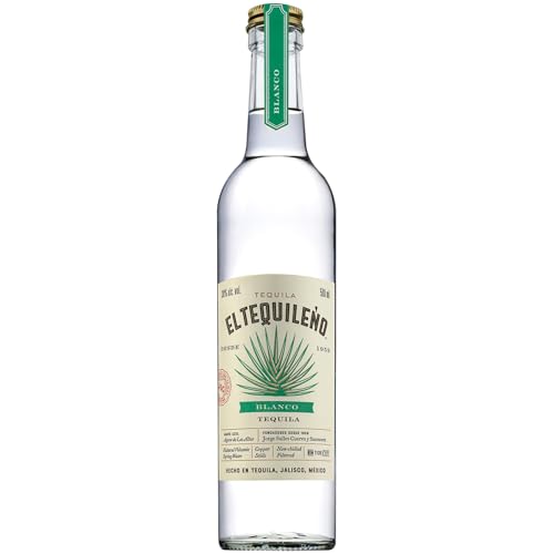 El Tequileño Blanco Tequila 50cl 38% ABV