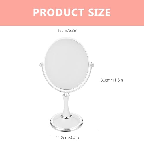 Espejo de Maquillaje Ovalado de Sobremesa 6 pulgadas Toyvian miniatura 2