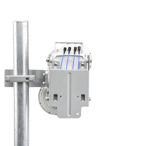 Image of Cambium Networks ePMP Dual Horn Antenna - 5 GHz - 4x4 MU-MIMO - Consistent 5.1 GHz to 6.1 GHz Range - 60 Degree Coverage - Mounting Brackets and Cables Included - C050900D025A