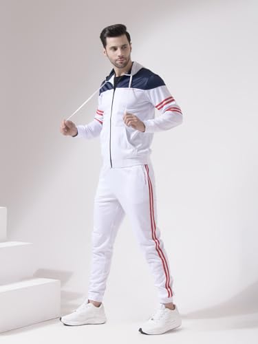 Image of OFF LIMITS Men's Polyester Mens Sp Cns Stripe Hood Ts