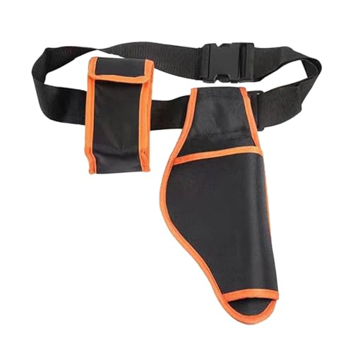 Ciseaux électriques rangés en sécurité dans ce sac banane porte-outils - 2
