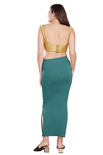 Image of RANI SAAHIBA Women's Stretchy Slim Fishcut Petticoat Cotton Shapewear