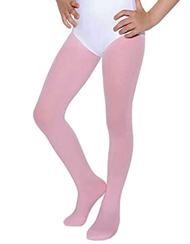 Meia Calça de Ballet Com Pé Só Dança - Infantil - Rosa
