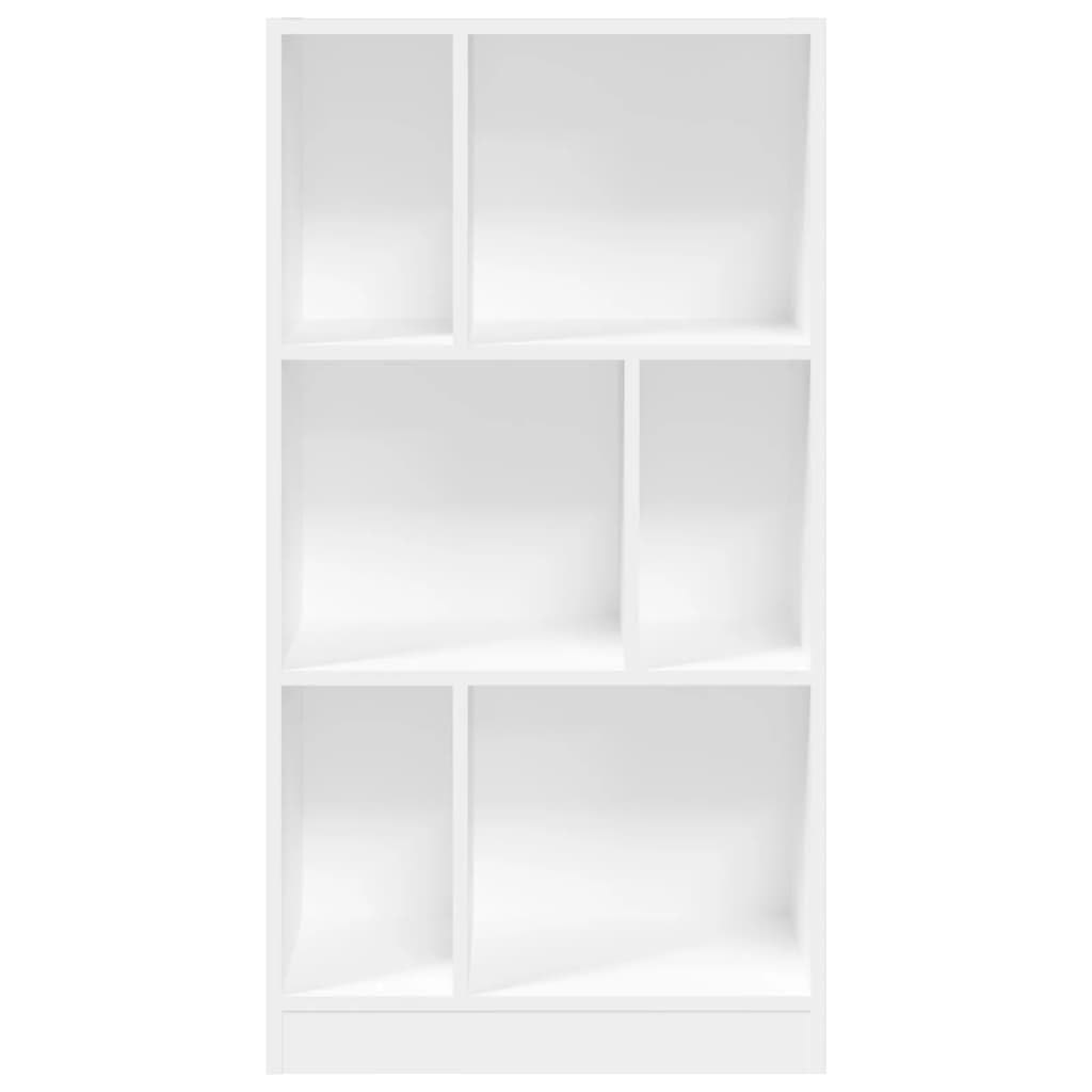 Generisch Bücherregal Weiß 57x28,5x107,5 cm Holzwerkstoff,Möbel,Regalsysteme,Bücherregale Bücherschränke-848003