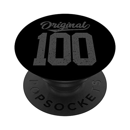 Original de 100 cumpleaños - cien PopSockets PopGrip Intercambiable