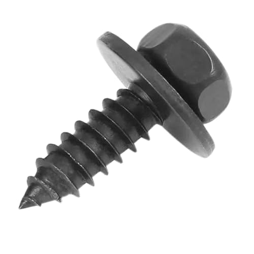 Image of 50 Pcs Bumper Cover Splash Shield Mud Guard Screw Bolt 90159-60498 Compatible with RAV4 Avalon Camry Highlander Prius ES300h GS350