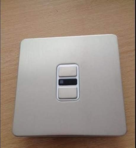 350W Dimmer Light Switch Stainless Steel Flat Plate Screwless Digital Newlec