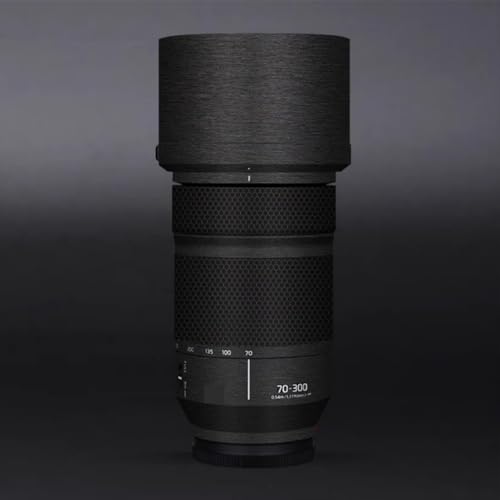 Film protection Lumix S 70-300 mm en vinyle noir brossé anti-rayure photo