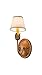 Meyda Tiffany 178451 Transitional One Light Wall Sconce from Antonia Collection in Oil Rubbed Bronze Finish, 36.00 inches