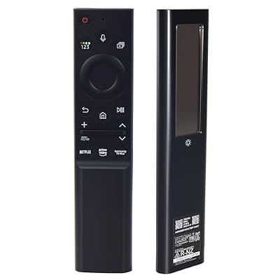 BN59-01357A Solar Voice Remote fit for Samsung QLED Series Smart TV Also BN59-01357F BN59-01357P Voice Remote Control Full Function Replacement