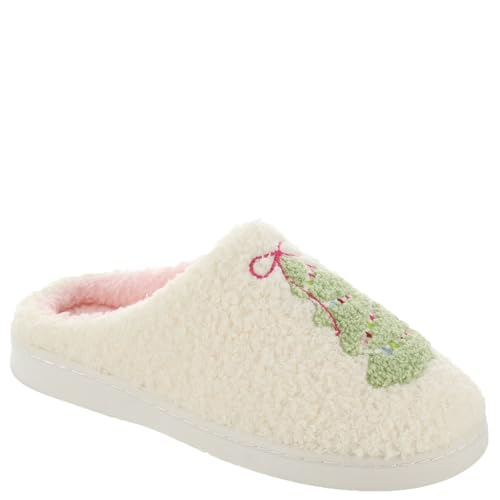 MIA Cozi Womens Slipper 7 B(M) US Pink-Multi-Tree