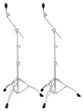 Cymbal stand bundle pack including two HC43BWN Stage Master boom cymbal stands Convertible boom to straight tilter design provides versatile cymbal positioning Double braced tripod legs deliver enhanced stability for live and rehearsal use Quick-Set ...