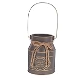 Jarrón de metal para arreglos : debido a su exquisito diseño y exquisita artesanía, puede aportar un sentido artístico a su vida, cubo para plantar