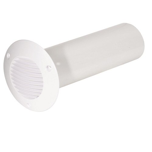 Airflow Kit Ducting Per Pareti Cavity, Condotto Rigido 100MM X 350MM Con Griglia Bianca E Viti, A Tenuta D’Aria, Facile Da Installare
