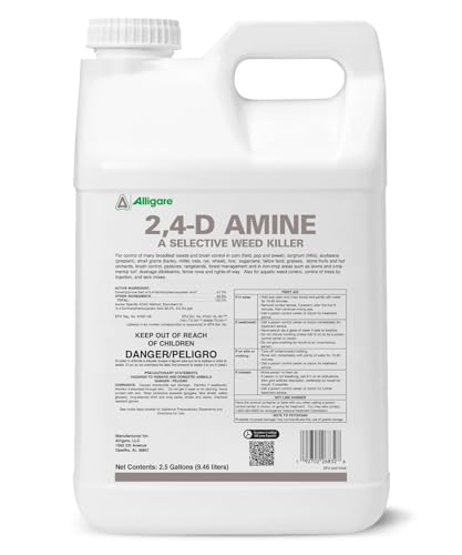 ALLIGARE 2,4-D Amine Weed Killer Concentrate 2.5 Gallon