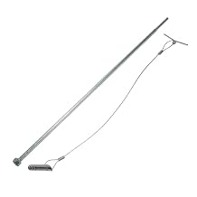 Earth Anchor Bait Station Securing Device Heavy Duty Rodent Bait Station Anchor for Outdoor Pest Control Security