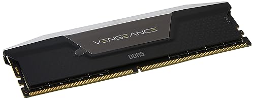 Image of CORSAIR VENGEANCE RGB DDR5 RAM 64GB (2x32GB) 5200MHz CL40 Intel XMP iCUE Compatible Computer Memory - Black (CMH64GX5M2B5200C40)