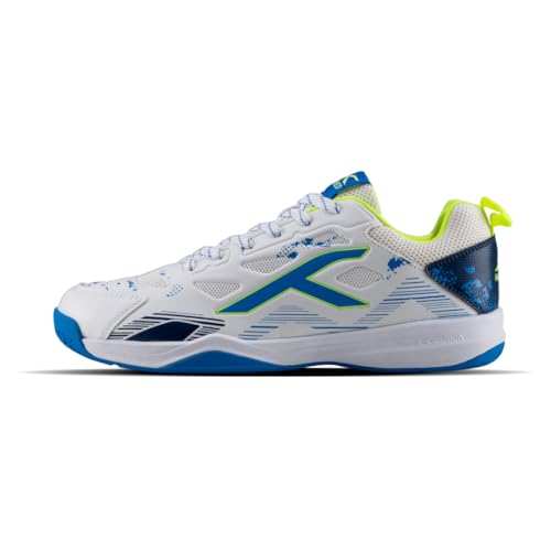 Image of Hundred Blade Armor Badminton Shoes (Non Marking) |Indoor Sports | Lightweight & Breathable | Airflow Mesh Upper | X-Cushion Midsole | Active Grip Outsole | Heel Support
