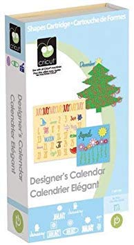 Cricut Shapes Cartridge Designer s Calendar By The Each