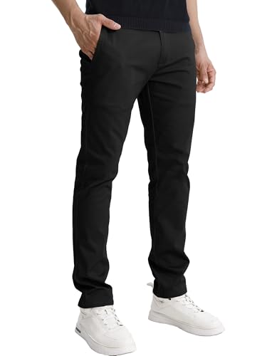 Image of Match Men's Regular Fit Comfort Stretch Casual Chino Pants