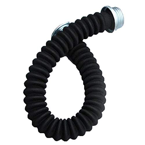 Tutoy 1M Rubber Gas Mask Hose Tube Connection Between Gas Mask and Filter Cartridge
