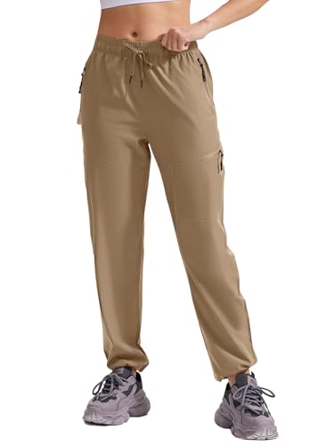 ZENGVEE Water Repellent Trousers Ladies Waterproof Lightweig