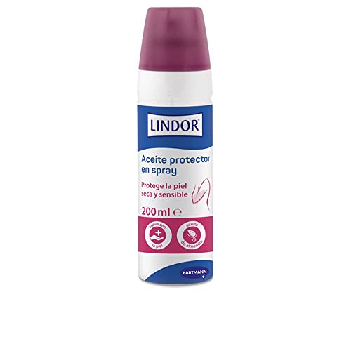 Lindor Skin Aceite Protector, Contiene Pantenol y Vitamina E, Neutraliza el Olor, Protege e Hidrata, Spray, 200 ml