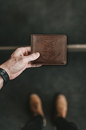 HP/Harry Potter Wallet Wizardry Embossed Wallet, Brown, Classic4