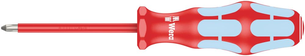 Wera 05022728001 3160 i/7 Serie di giravite isolato in acciaio inox + supporto, 7 pezzi