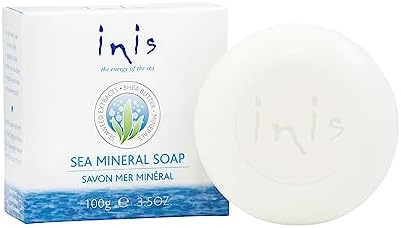Inis the Energy of the Sea - Sea Mineral Soap Bar for Women and Men, 3.5 oz