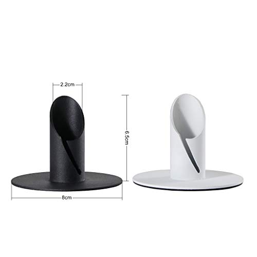 Sujun Candle Holders Black For Taper Candle - Set Of 2, Candlesticks For Living Room/Dinning Room Table Decoration Modern Art Classic Design #TOP1