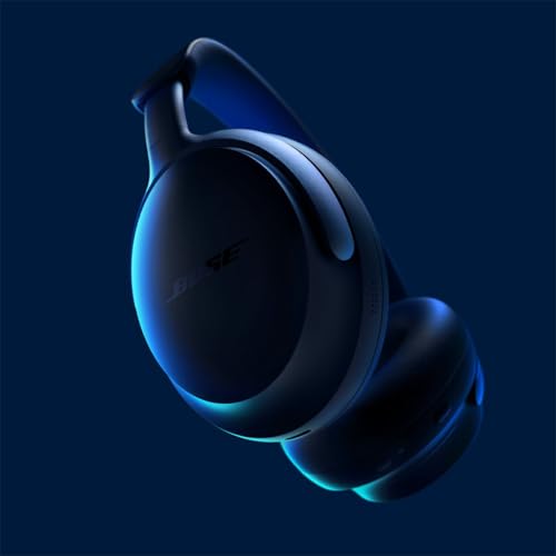 Bose QuietComfort Ultra Wireless Noise Cancelling Headphones with Spatial Audio, Over-The-Ear Headphones with Mic, Up to 24 Hours of Battery + Green Extreme 20W 2-Port Wall Charger (Lunar Blue) - Image 5