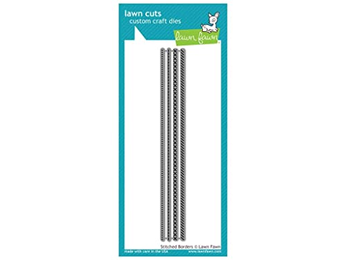 LAWN FAWN Lawn Cuts Custom Craft Border Die-Stitched, .062