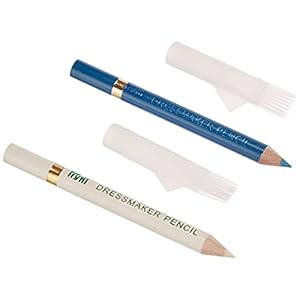 Prym – Prym Wit – Blauwe krijtpotloden met borstel – 1 Stuk