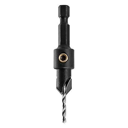 Trend Snappy TCT 9.5mm Diameter Countersink & HSS 2.5mm Drill for No6 Gauge Screws, Tungsten Carbide Tipped, SNAP/CS/6TC