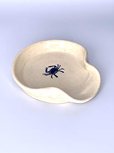 Ceramic Spoon Rest with Maryland Blue Crab