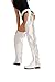XEYANFYS Platform Over The Knee High Boots Black Thigh High Boots For Women Elastic Pantyhose Boots Over Knee Boots Waist High Pant Boots with Tassel Adjustable Belt Fashion Boots for Bed